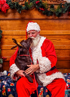 A kiss for Santa